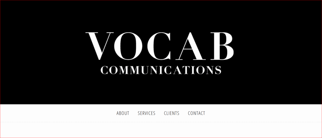 9. VOCAB Communications